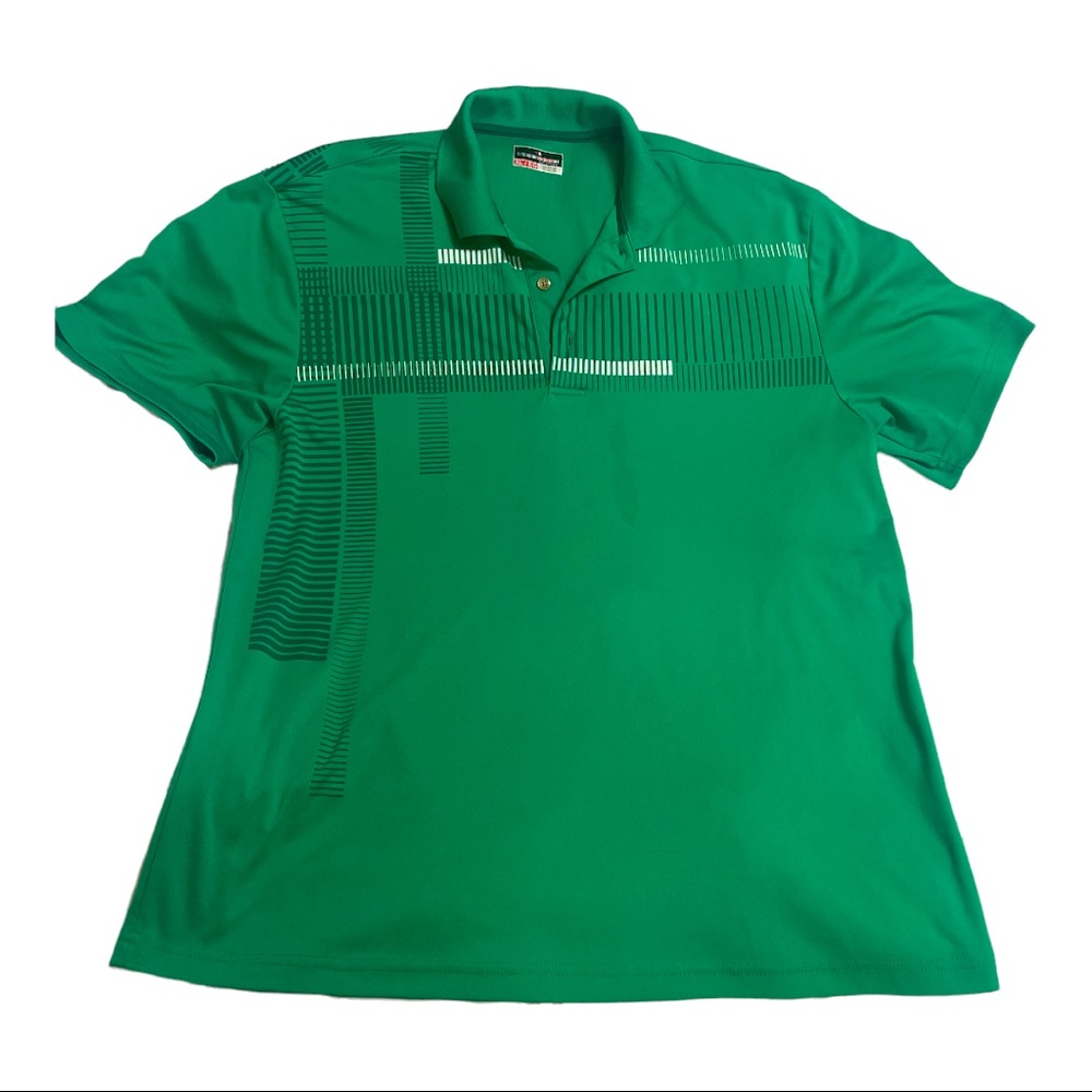 Grand Slam Golf Short Sleeve green Golf Polo Shirt